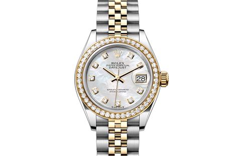 rolex lady-datejust oyster 26 mm steel and yellow gold